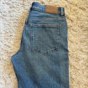 NWOT madewell The Petite '90s Straight Jean enmore wash